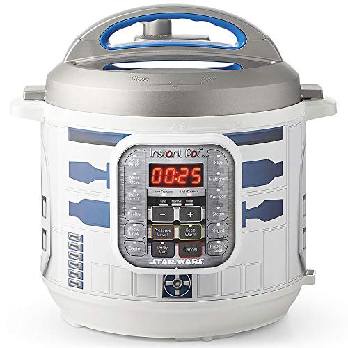 Instant Pot 112-0104-01 6Qt Star Wars Duo 6 Qt. Autocuiseur, R2-D2, Blanc avec R2-D2 bleu