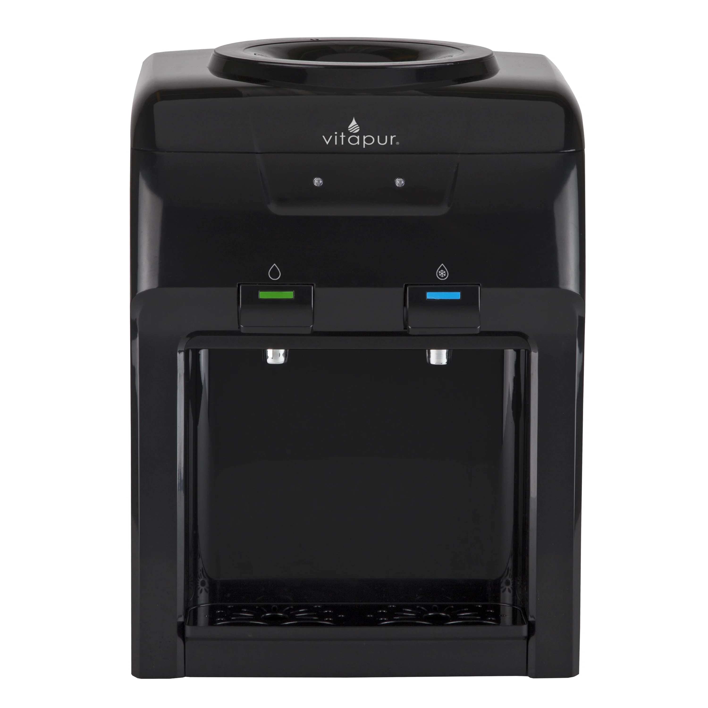 Vitapur Countertop Room and Cold (42.8°f - 46.4°f) Water Dispenser Black