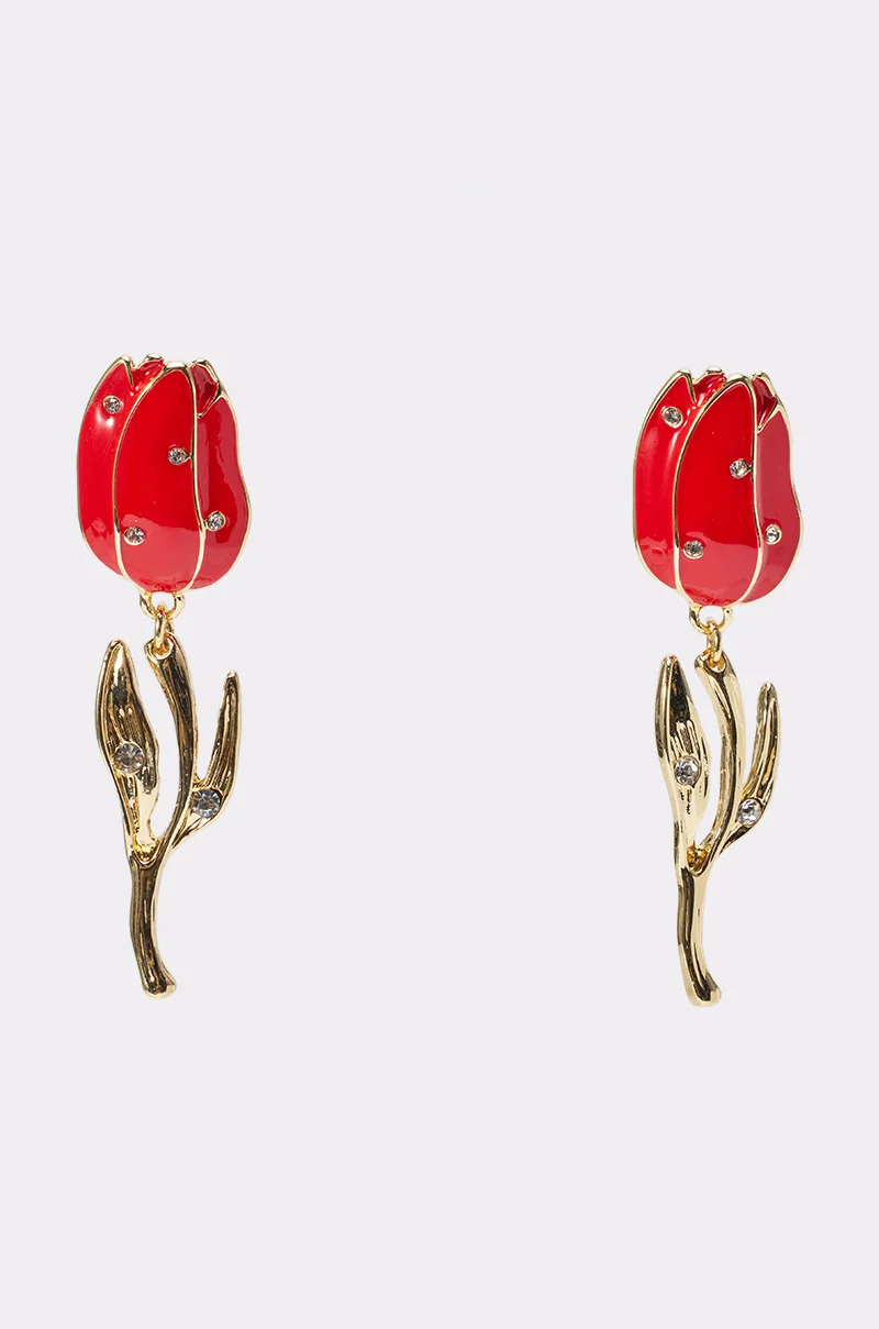 ROSES ARE RED EARRING - Akira Store