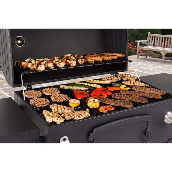 Heavy-Duty Extra-Large Charcoal Grill in Black - Image 2
