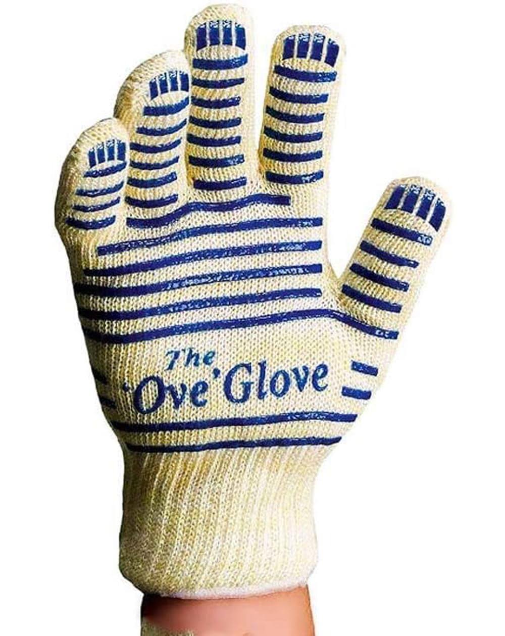 Ove Glove Hot Surface Handler Oven Mitt Glove, Perfect for Kitchen/Grilling, 540 Degree Resistance, As Seen on TV Household Gift, Heat & Flame,Tan