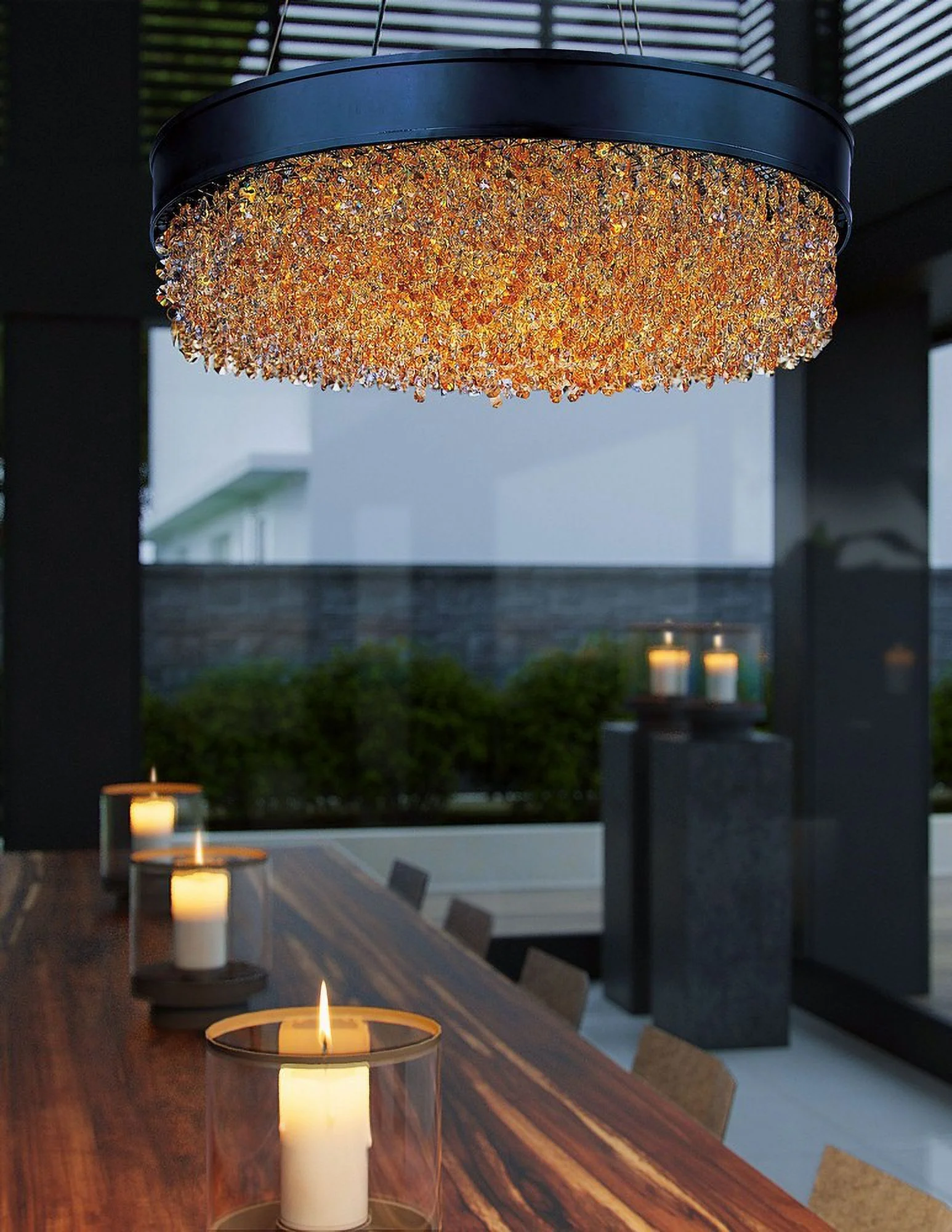 Maxim 39659SHBZ 6.75 in. Mystic 22 Light LED Pendant - Bronze(Bronze)
