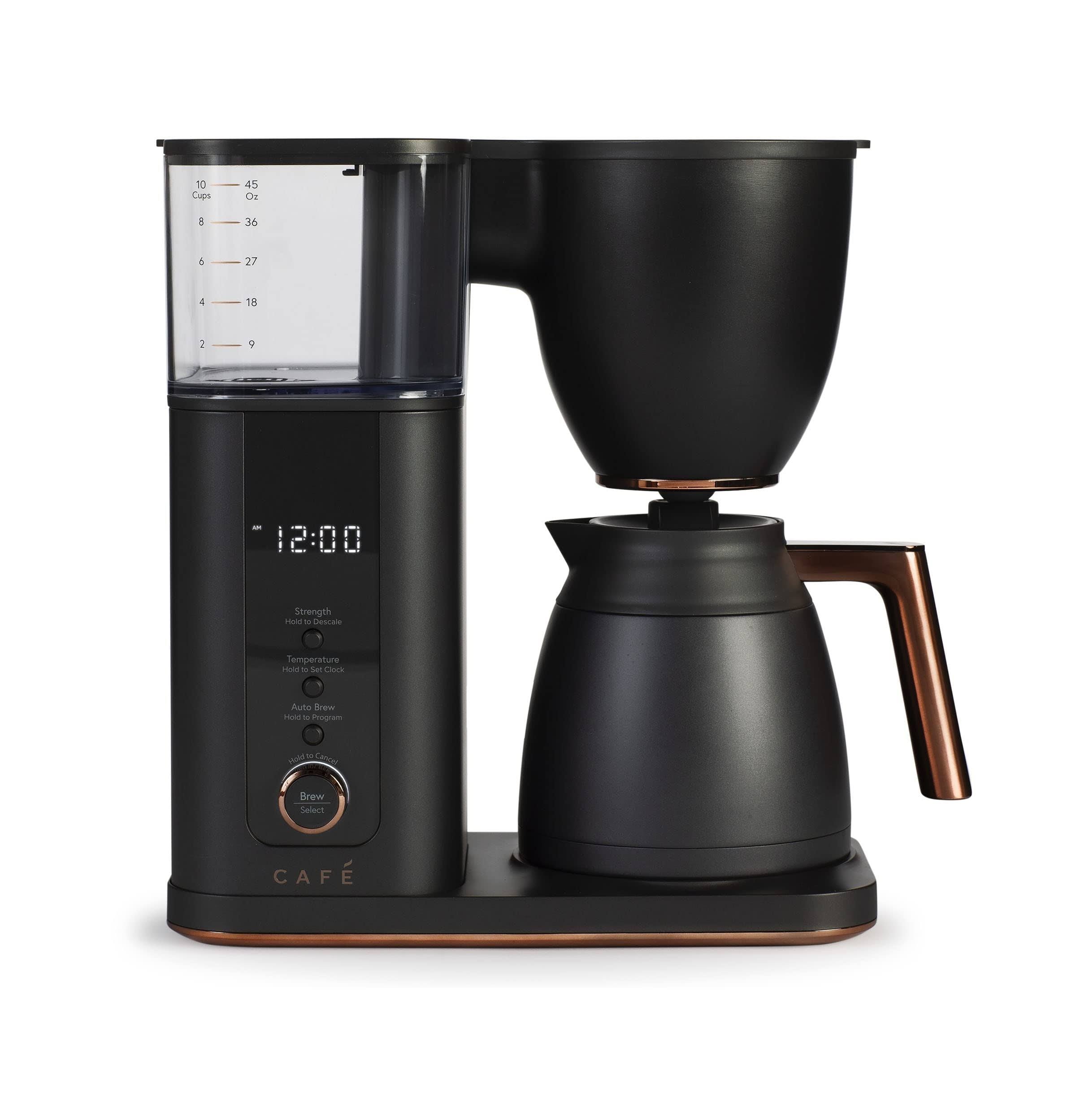 Caf�� Specialty Drip Coffee Maker with Glass Carafe, 10 Cups, Matte Black