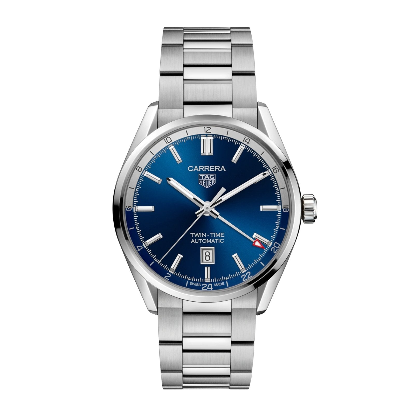 [Super Clone]【Top replica】TAG Heuer Carrera Calibre 7 Twin Time - 41mm