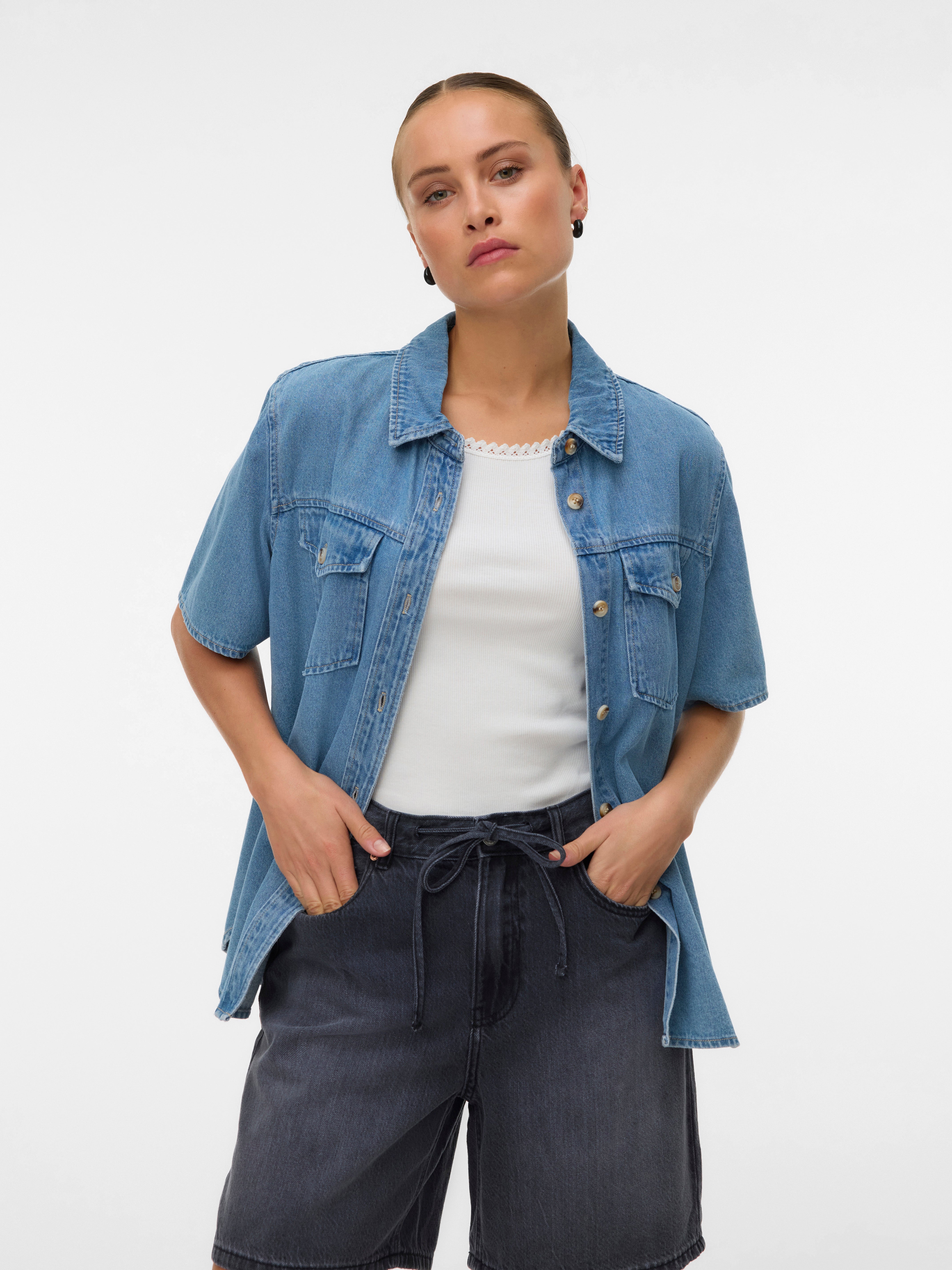 VERO MODA® VMSIGGA Denim shirt
