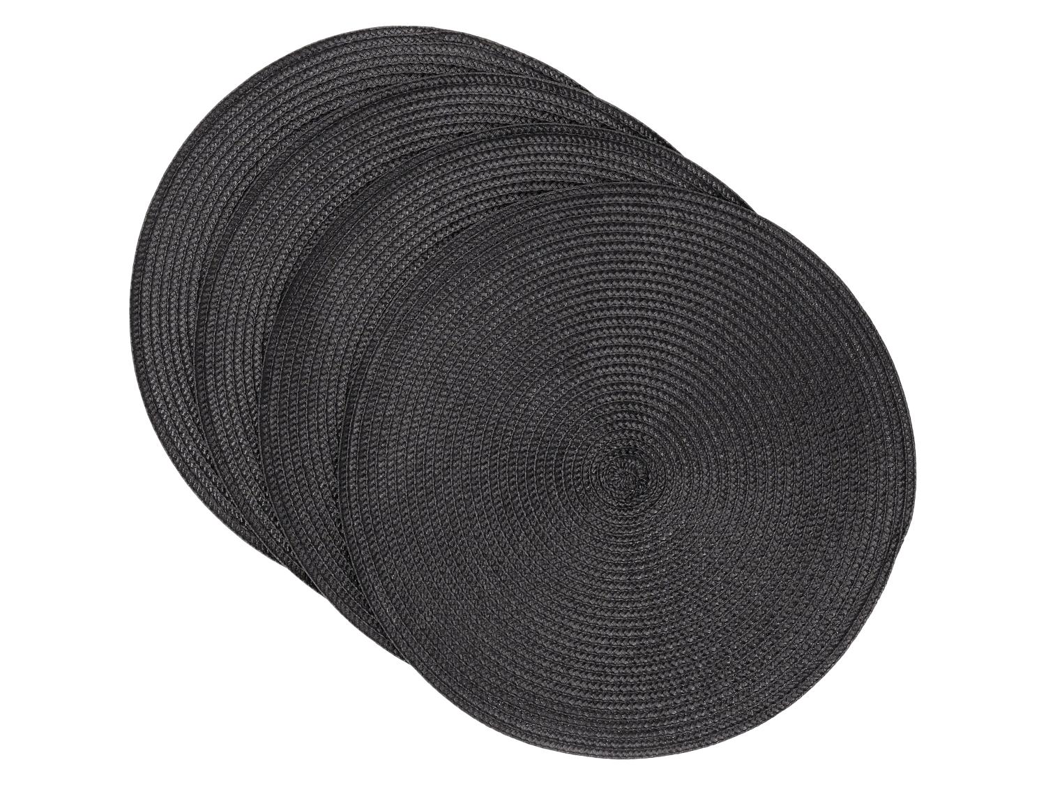 LIVARNO Lot de 4 set de table,  38 cm.