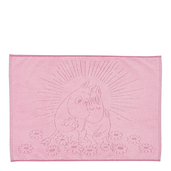 Mummi badematte 50x70 cm Kjærester rosa