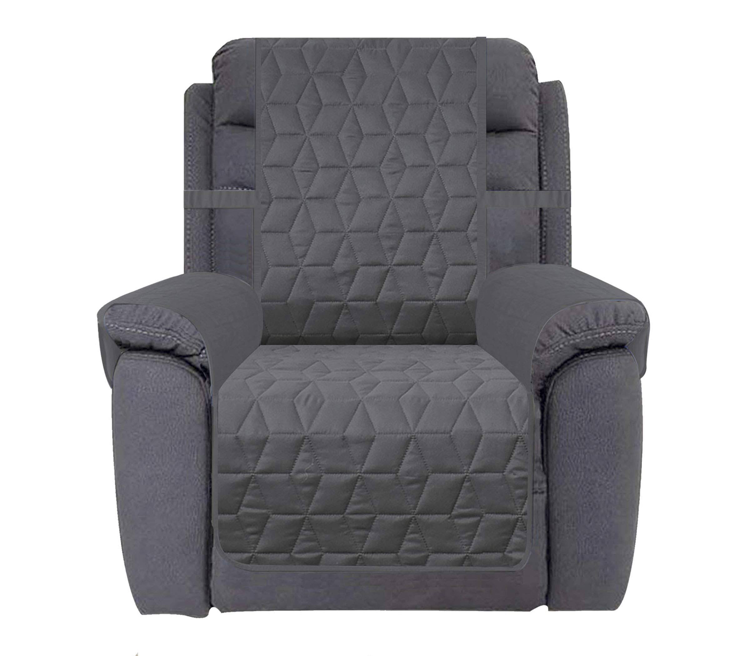 Ameritex Waterproof Nonslip Recliner Cover Christmas Decor Stay in Place, Dog Couch Recliner Cover Furniture Protector for Pets