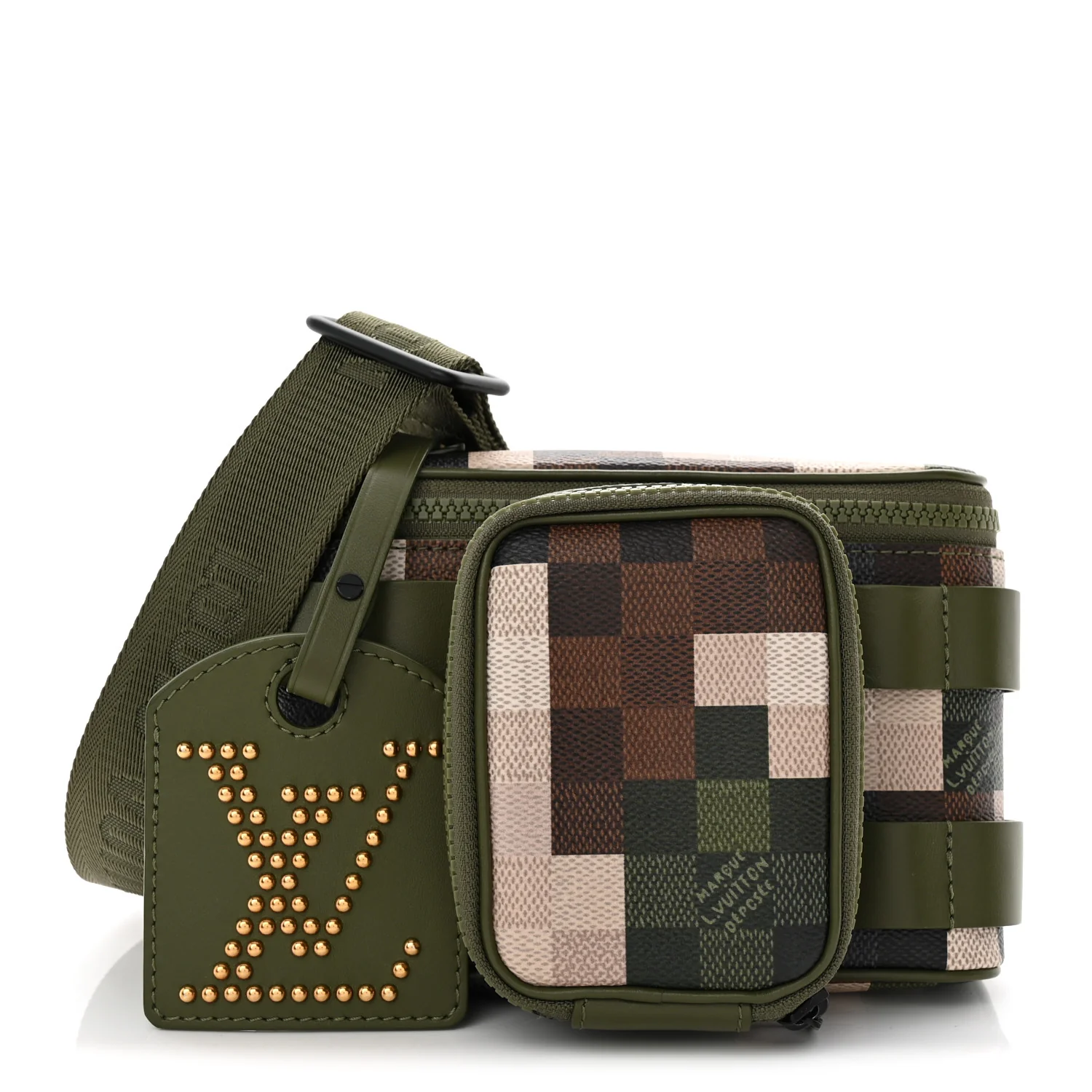 Damoflage LV Trail Wearable Wallet Green