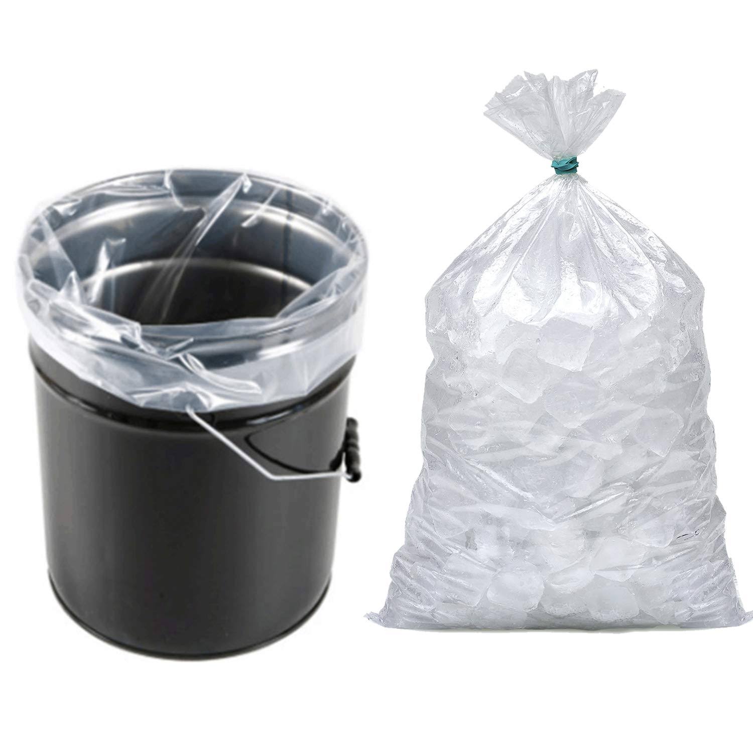 SONSIL Turkey Brining Bags,20x27.5in,Food Grade 5 Gallon Bucket Liner,Great for Storage Food, Heavier Duty Materials, Leak Proof Brining Bags for