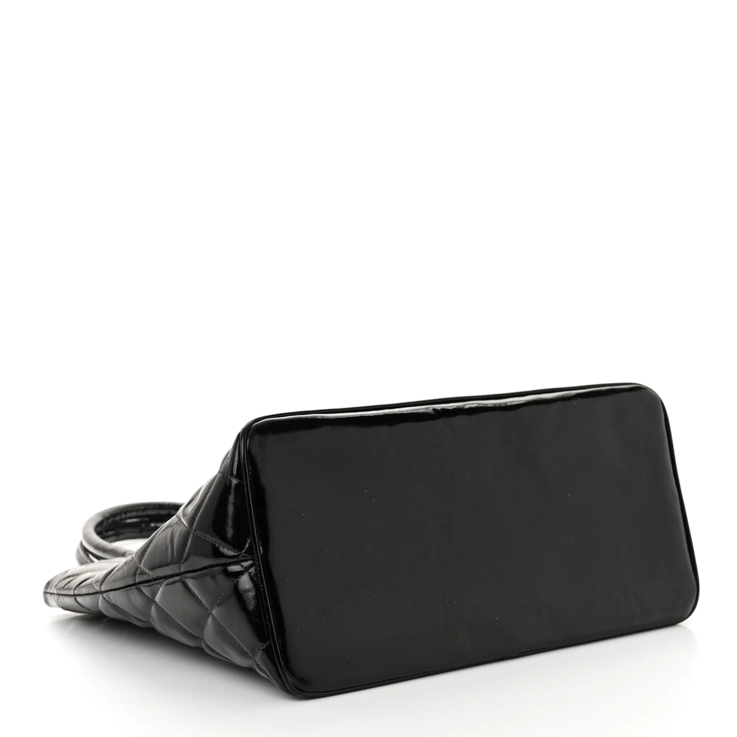 Patent Medallion Tote Black