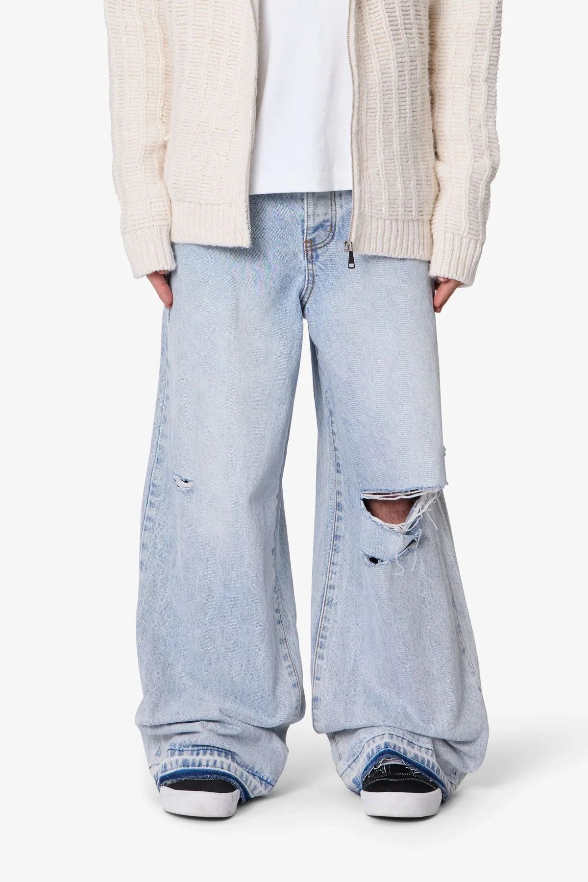 Baggy Rave Denim - Light Blue
