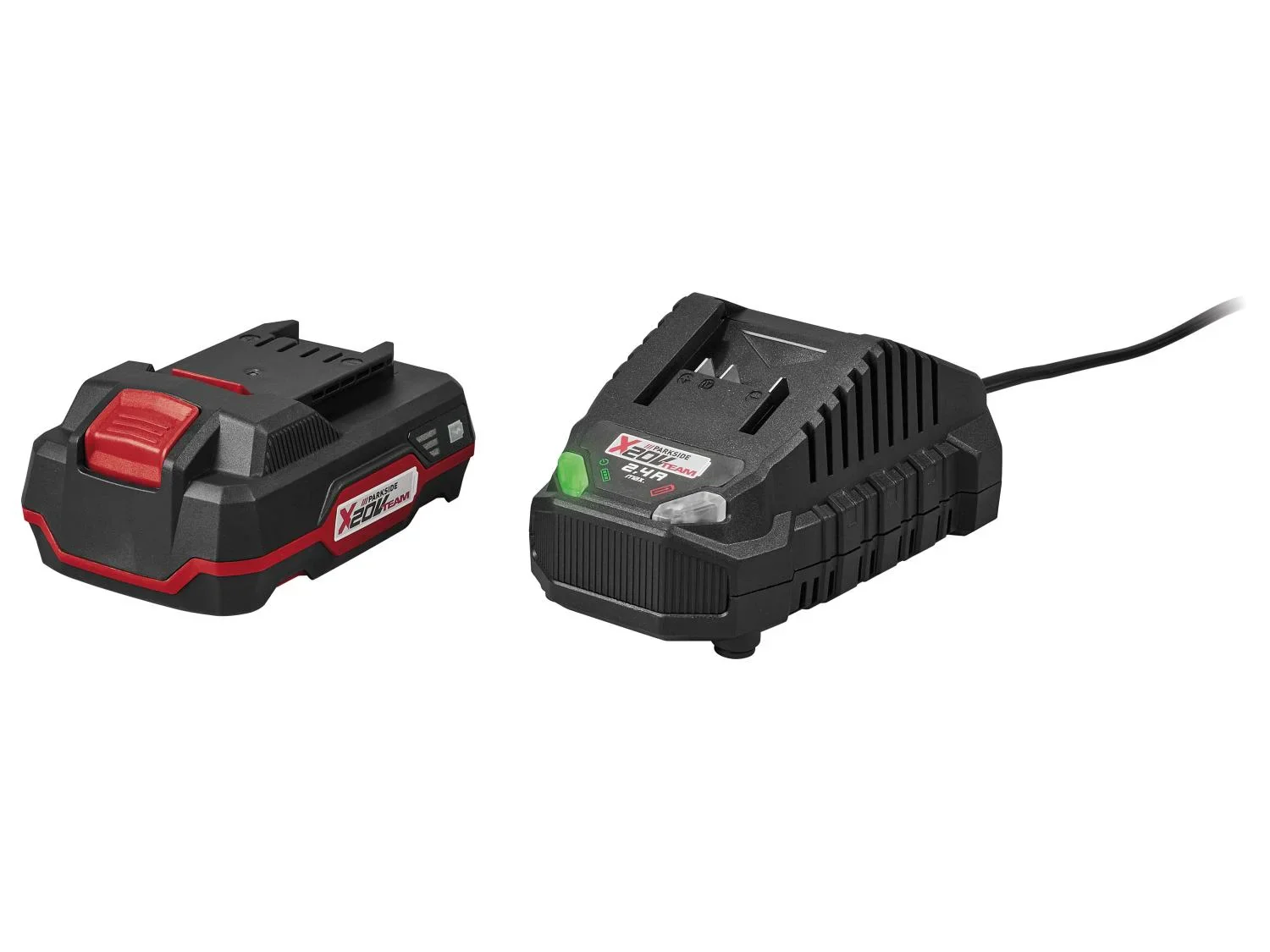 PARKSIDE Set perceuse-visseuse sans fil PABS 20-Li G8 + batterie + chargeur + accessoires, 20 V