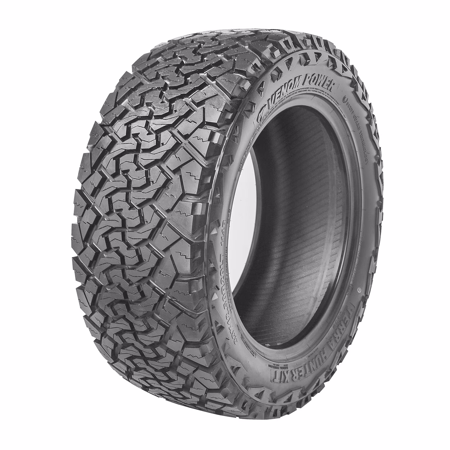 Set of 4 Venom Power Terra Hunter X/T LT35X12.50R20 125R F Tires