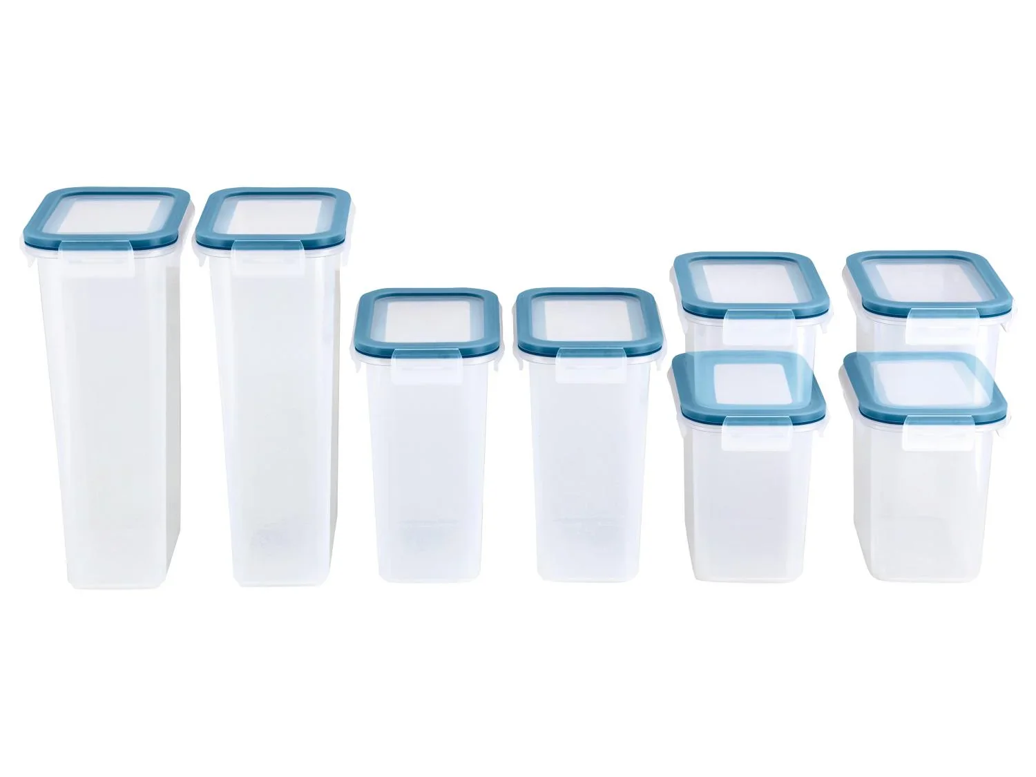 SILVERCREST Set de 8 botes de conservation