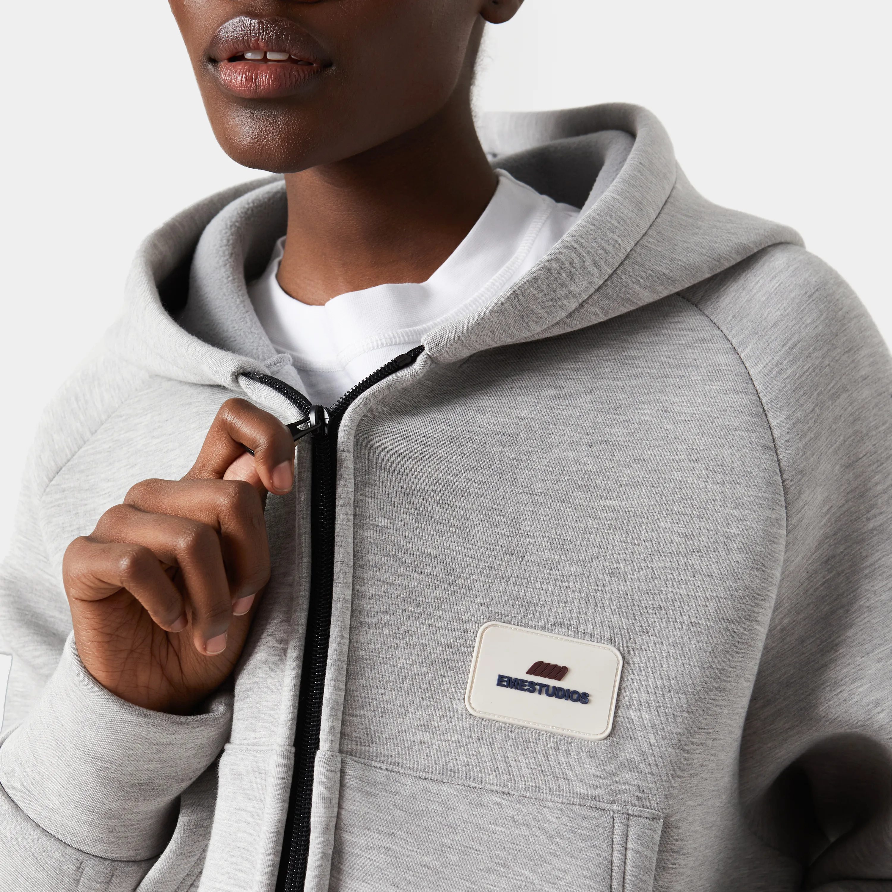 Groovy Heather Grey Neoprene Jacket