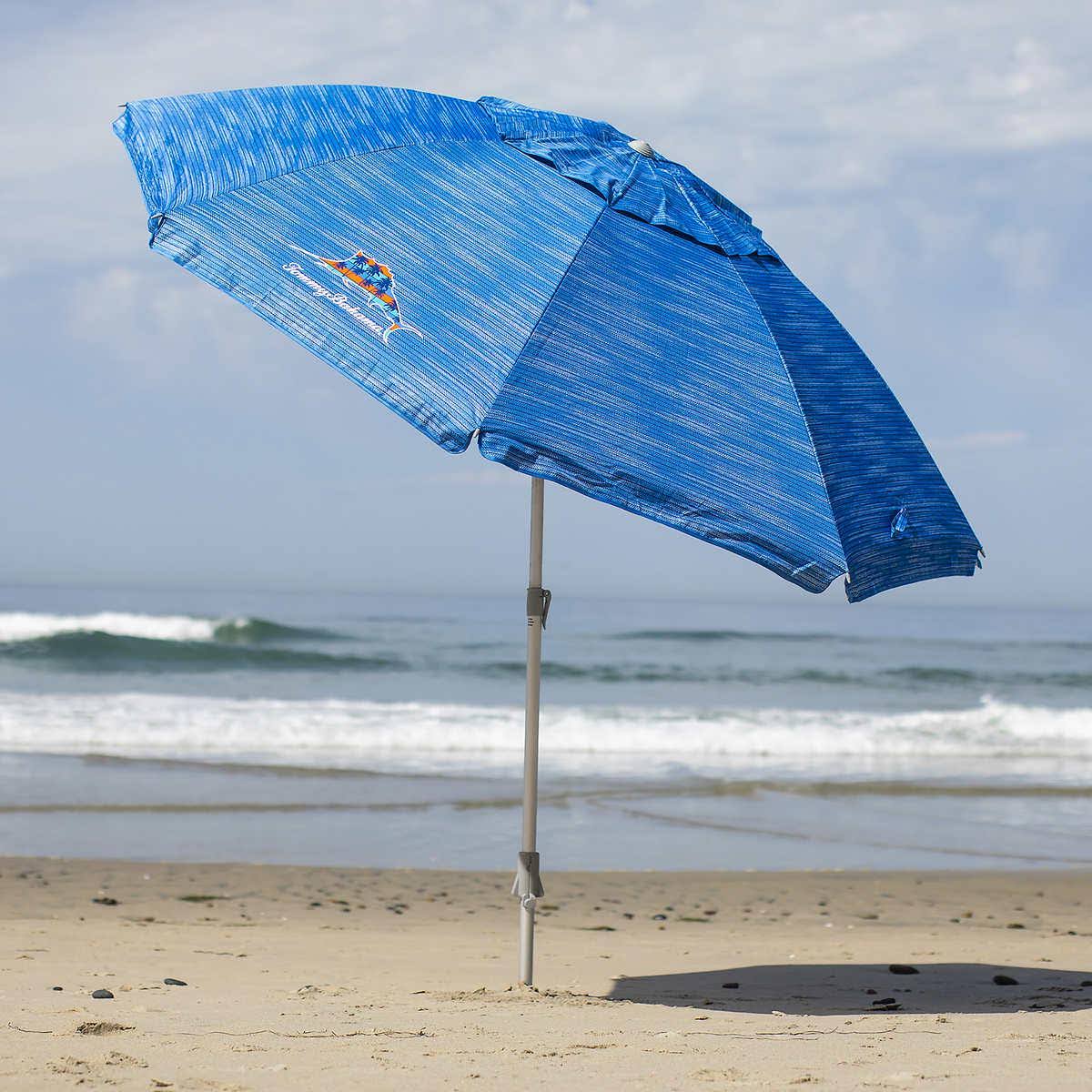 Tommy Bahama 8ft Beach Umbrella Blue