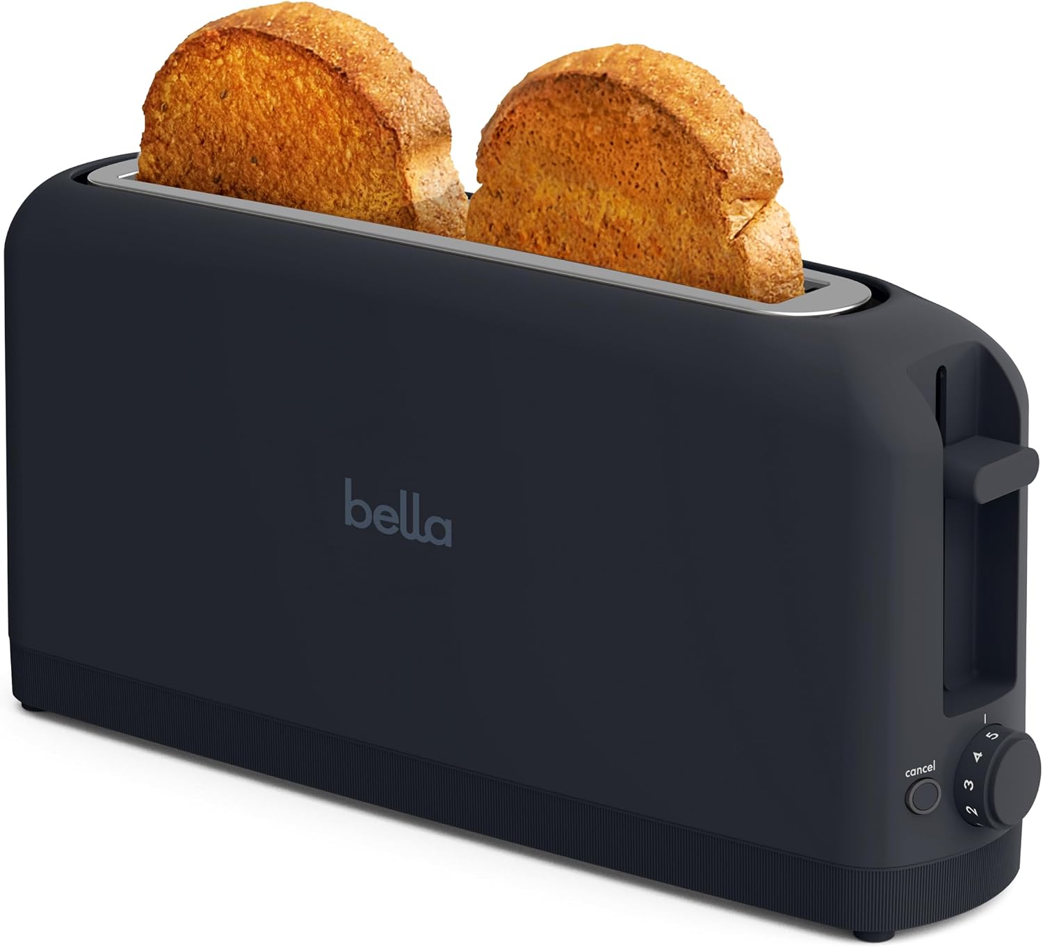 bella Fits-Anywhere ™   2-Slice Slim Toaster, Long Slot & Extra Wide, Seaglass