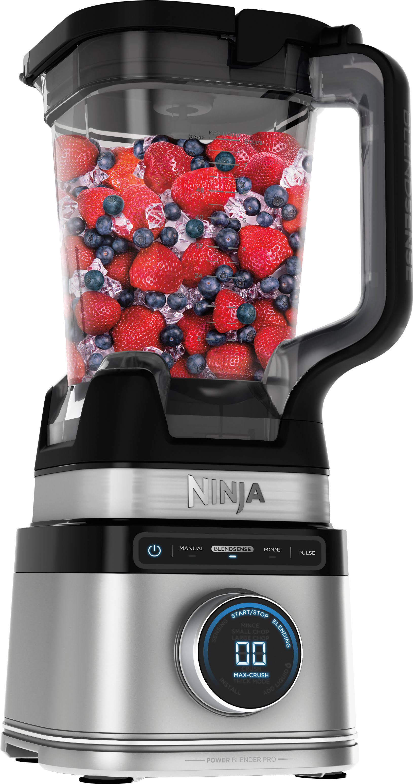 Ninja Detect Power Blender Pro with BlendSense Technology, Silver