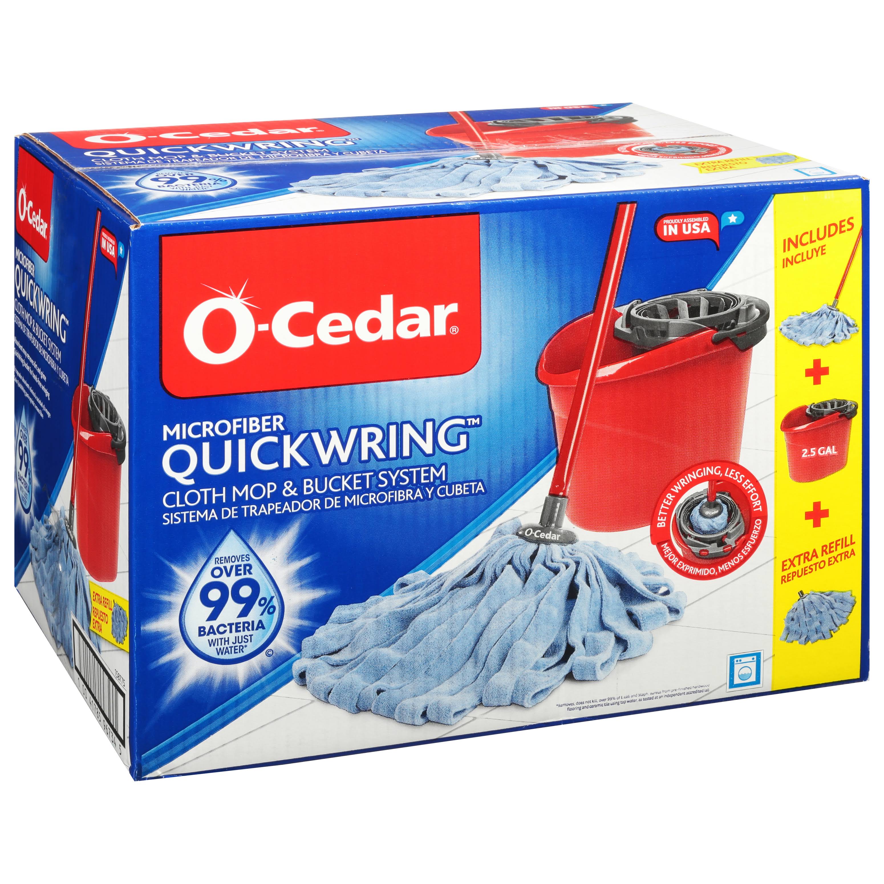 O Cedar Quickwring Cloth Mop & Bucket System