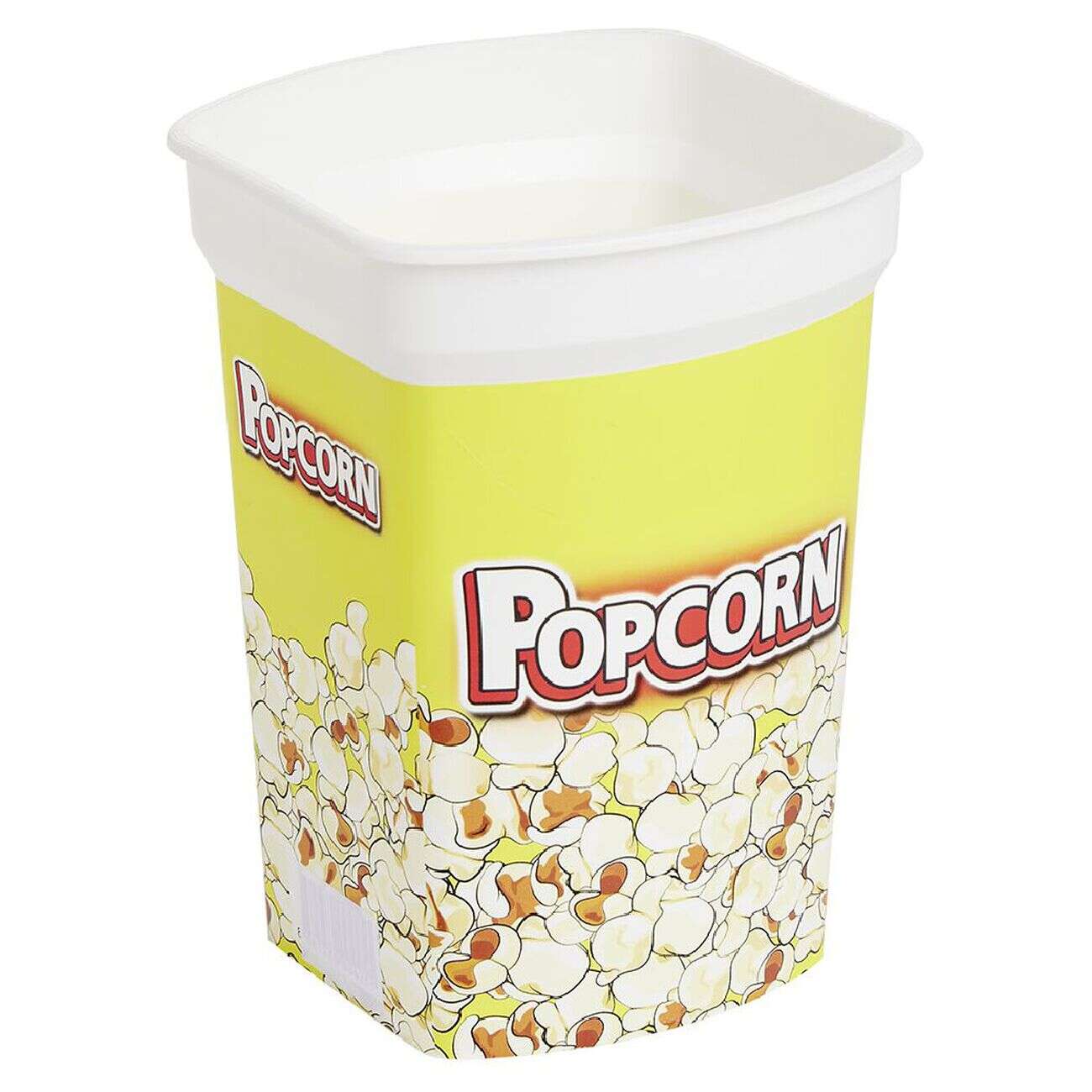 Boîte à pop corn 2L - 13,4x13,4xH18,4cm