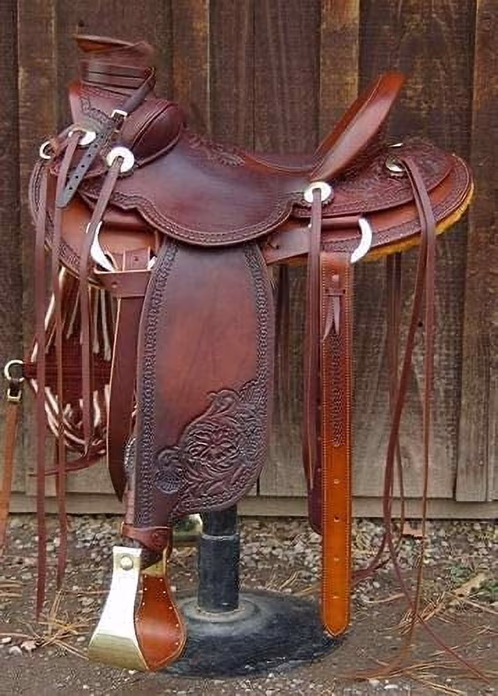 LEATHER HORSE SADDLE