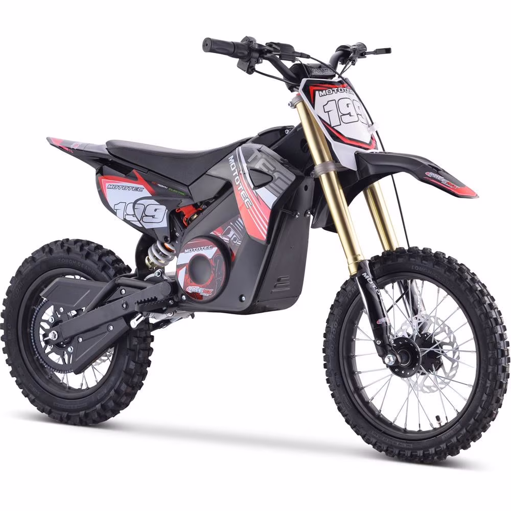 48v Pro Electric Dirt Bike 1800w Lithium Green(Green) - Image 3
