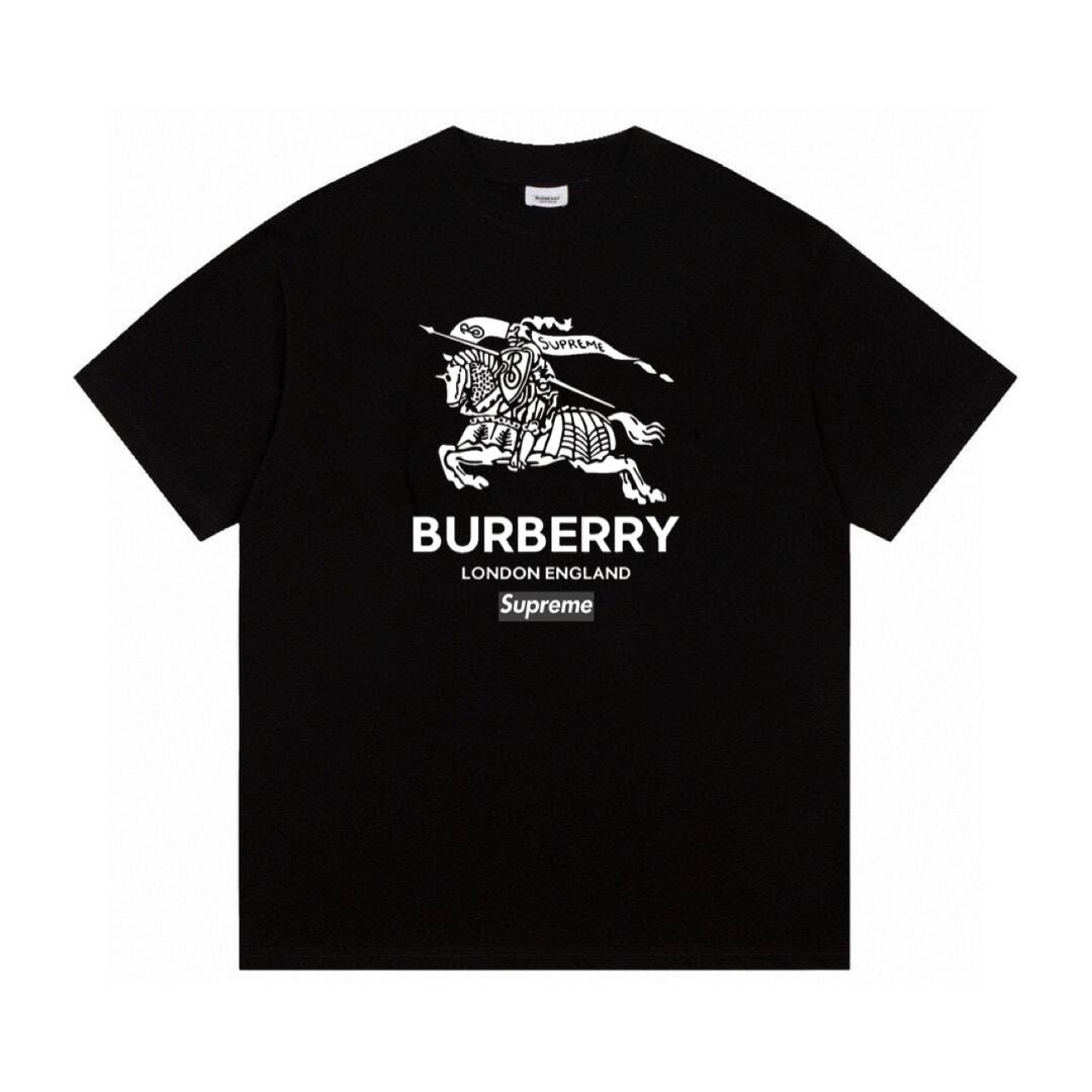 【Burberry】（バーバリー )半袖 男女兼用、ご好評に付き再入荷！半袖Tシャツ