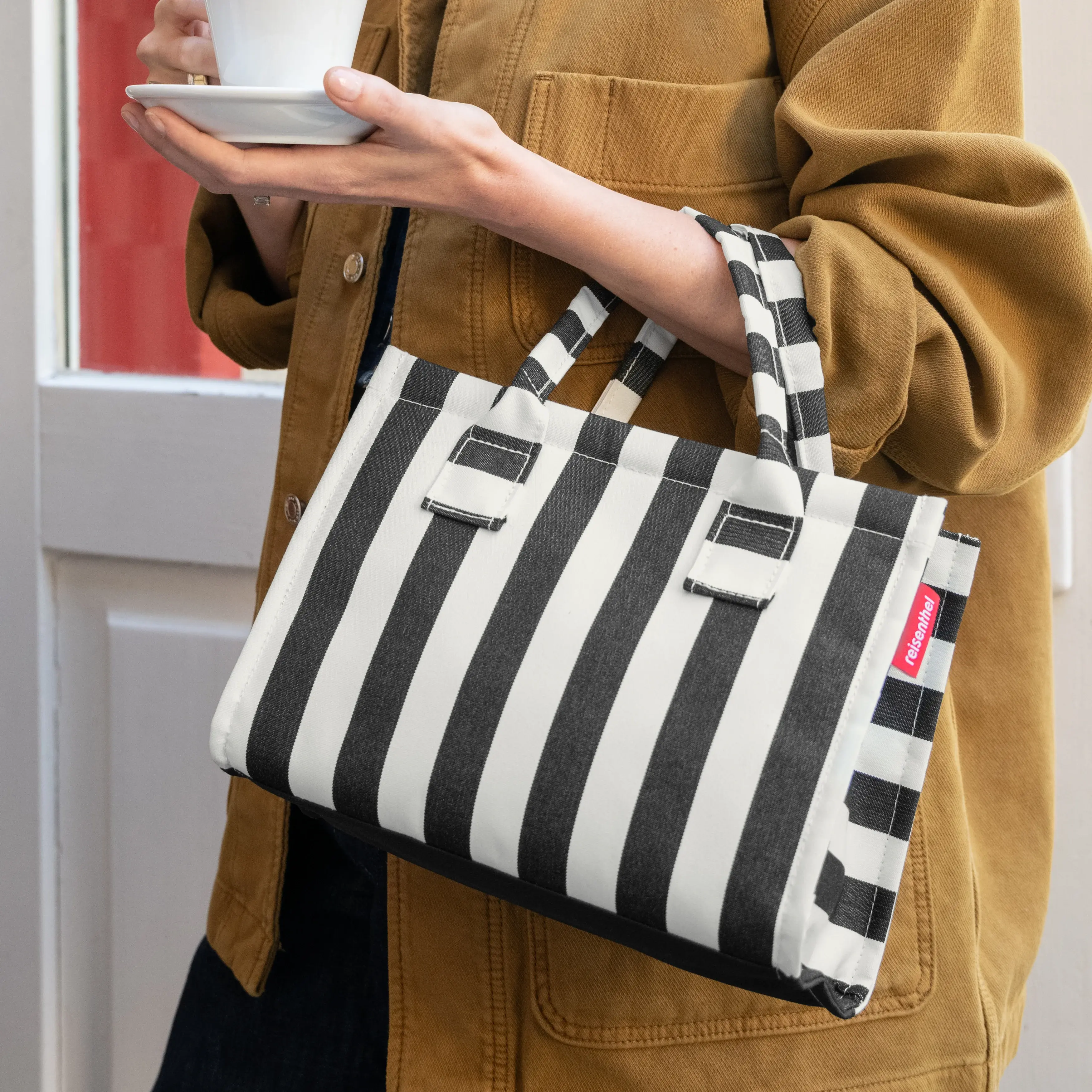 daily shopper XS summerstripes black