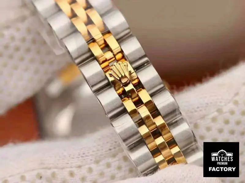 Rolex Lady Datejust 18K Yellow Gold 28MM Silver Dial