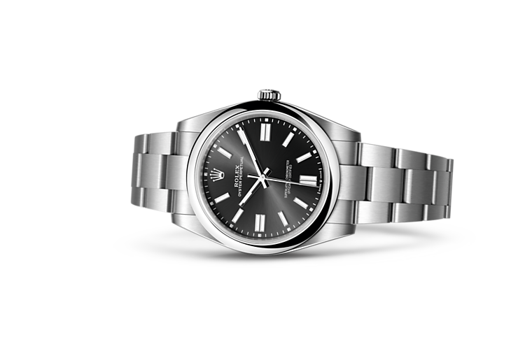 [Super Clone]R124300 Oyster-Perpetual Bright Black - New