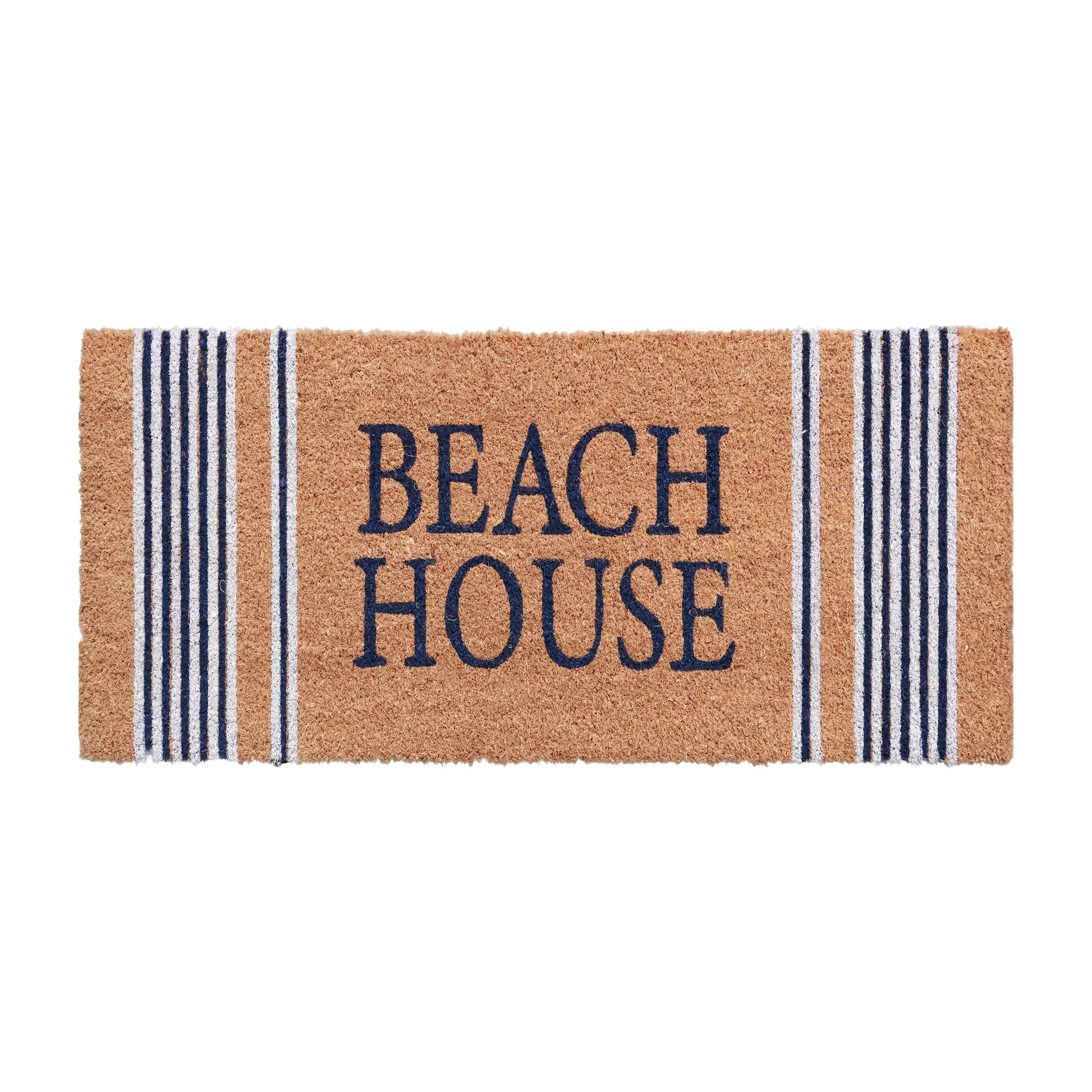 Beach House Long Coir Doormat 120cm