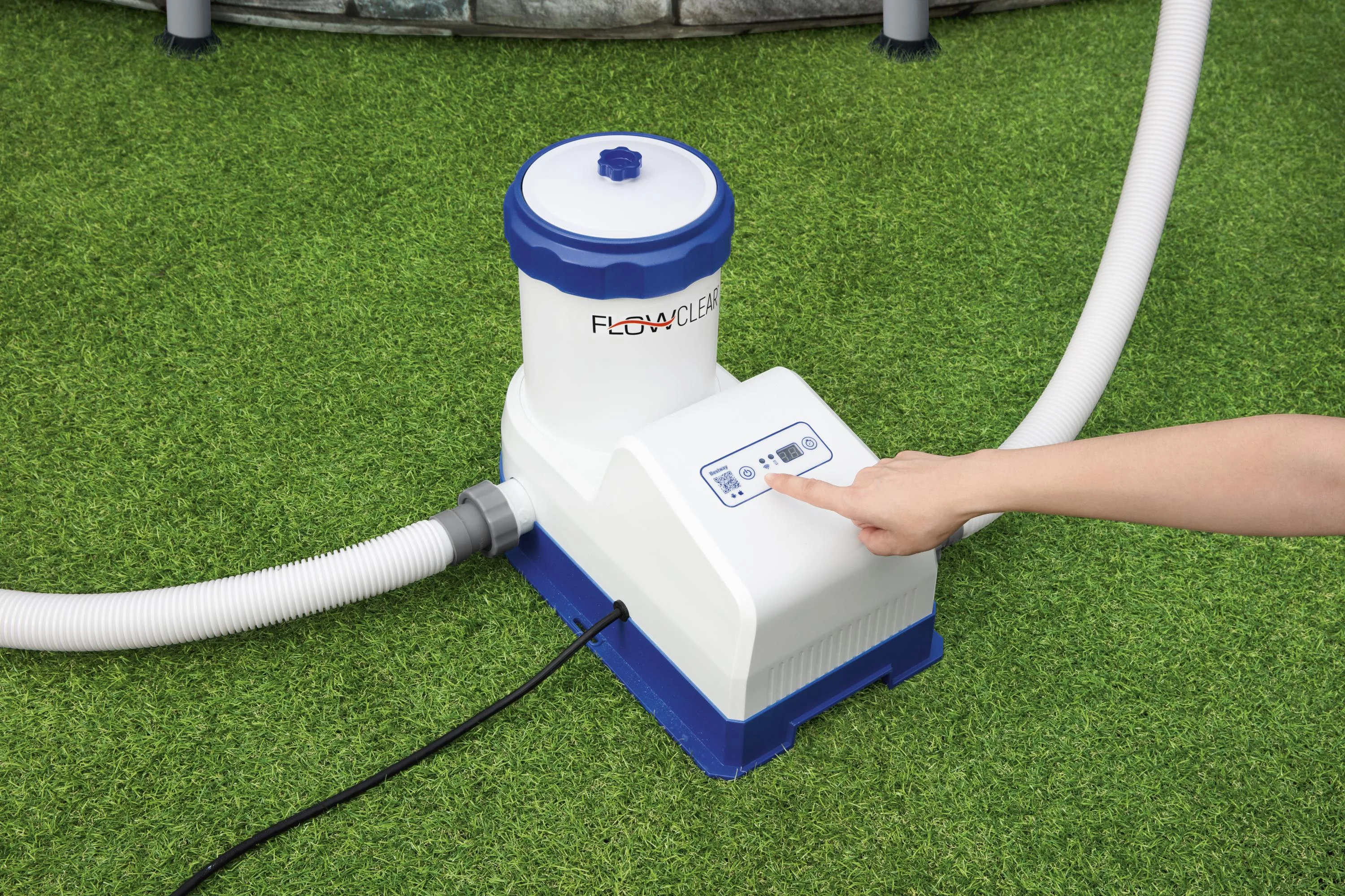 Flowclear 2000 Gal Smart Touch Wifi Above Ground Pool Pump Image 7