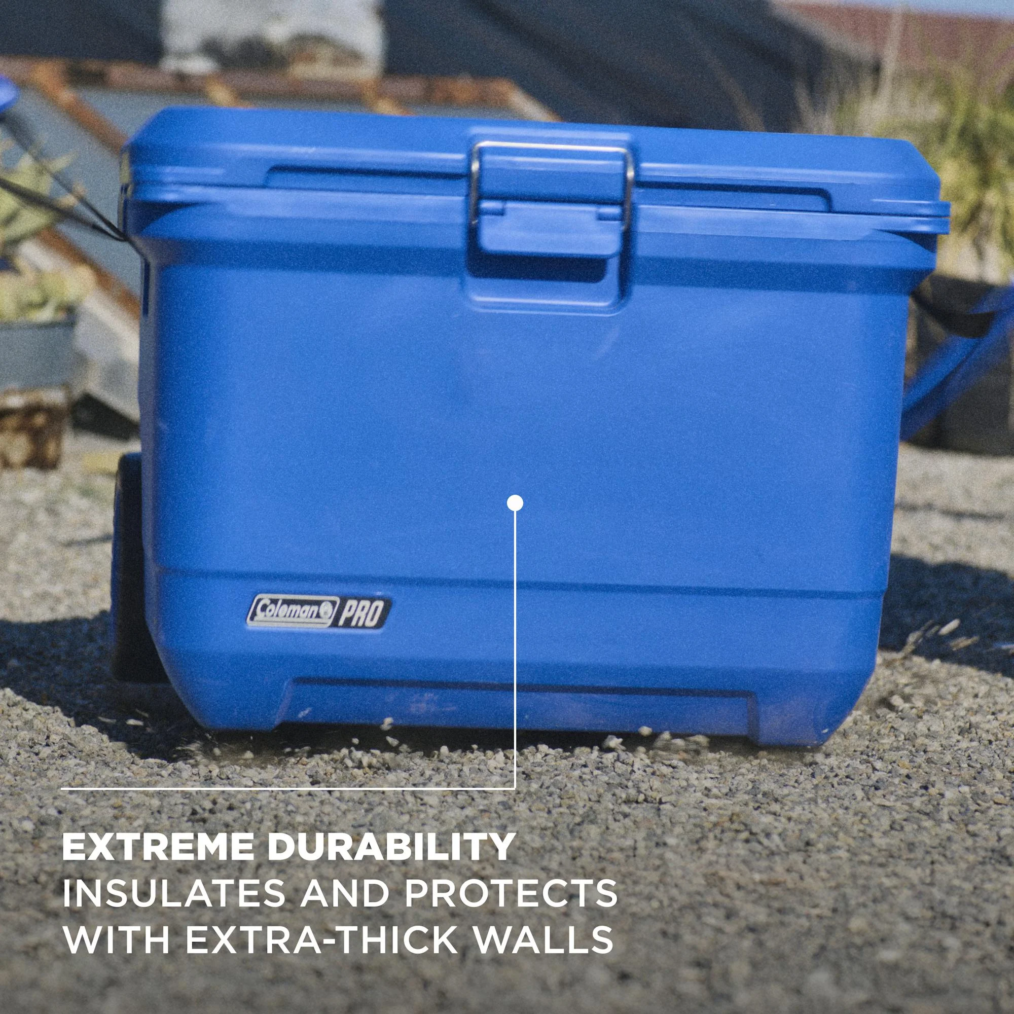 ? Pro 55 Quart Wheeled Hard Cooler(Blue Sky) Image 10