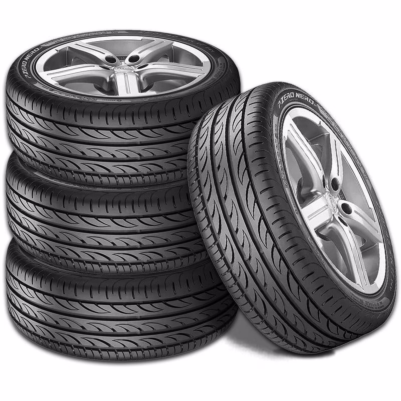 4 Pirelli P ZERO Nero All-Season 245/40R18 97V 400AAA High Performance Tires P1830300 / 245/40/18 / 2454018