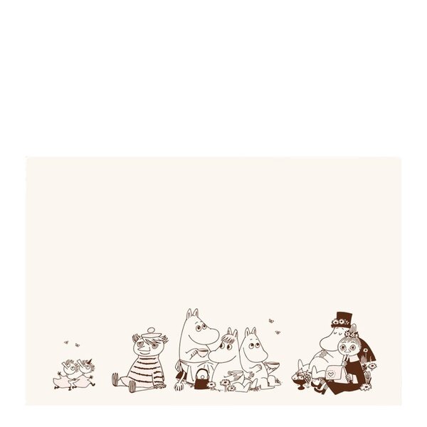 Moomin for Pets silikonmatte 60x40 cm beige