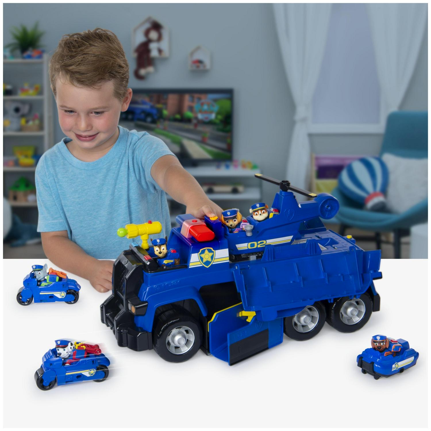 . Chase's 5-in-1 Ultimate Cruiser with Lights and Sounds. for Kids Aged 3 and up - Image 3