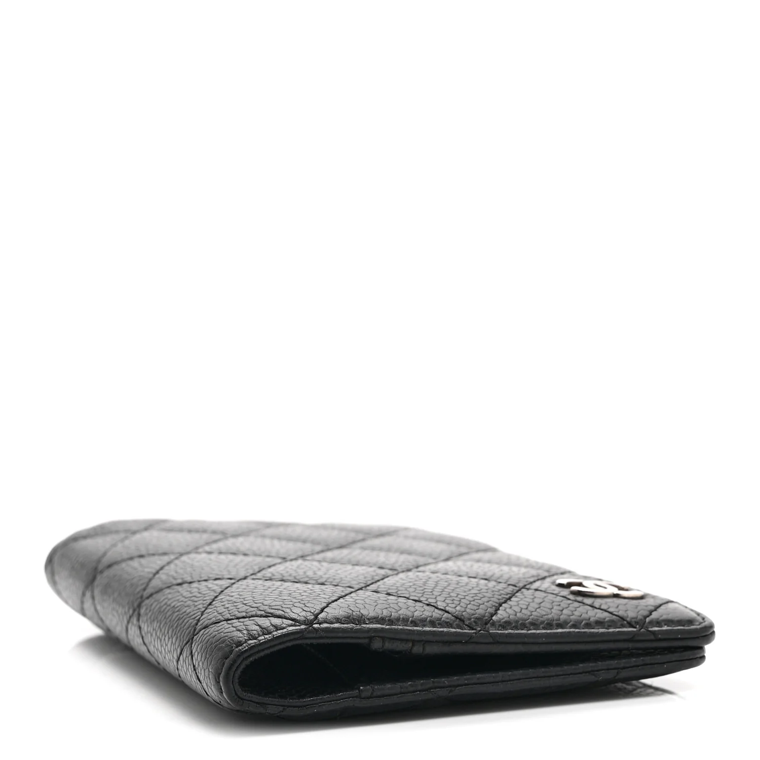 Caviar Quilted Agenda Cover Black