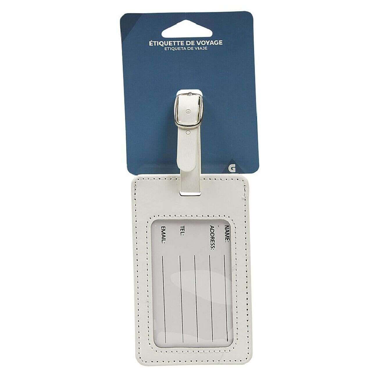 Étiquette de bagage (2 modèles)