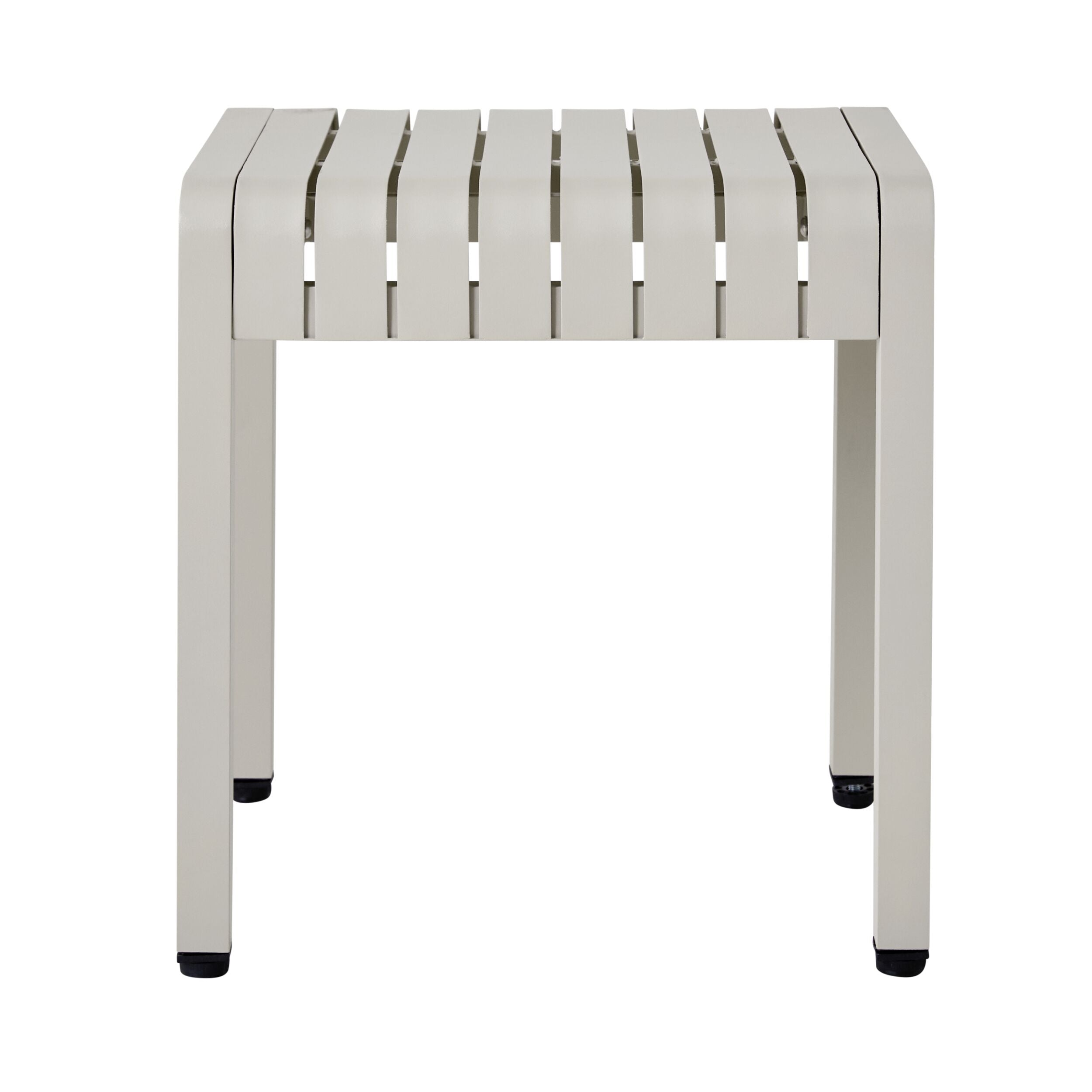 Tomi Alumnium Stool Taupe
