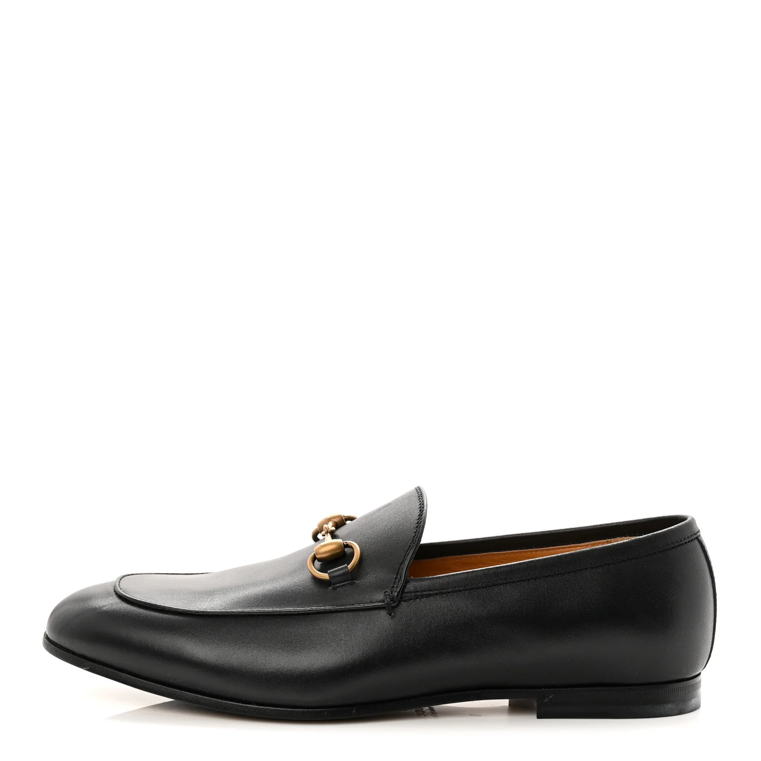 Calfskin Horsebit Mens Jordaan Loafers 8 Black
