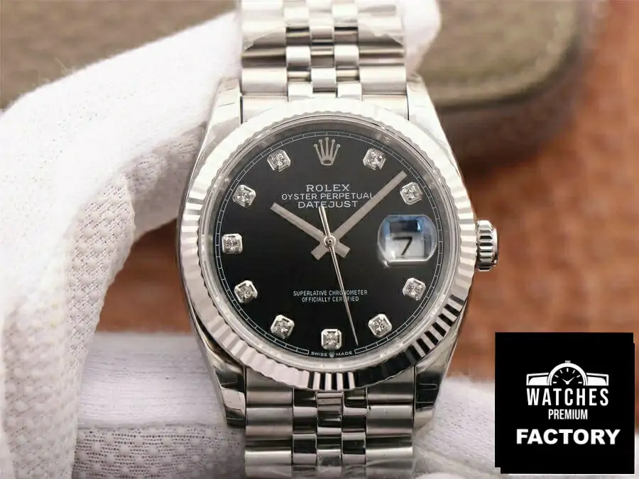 Rolex Datejust M126234-0027 EW Factory Stainless Steel Strap
