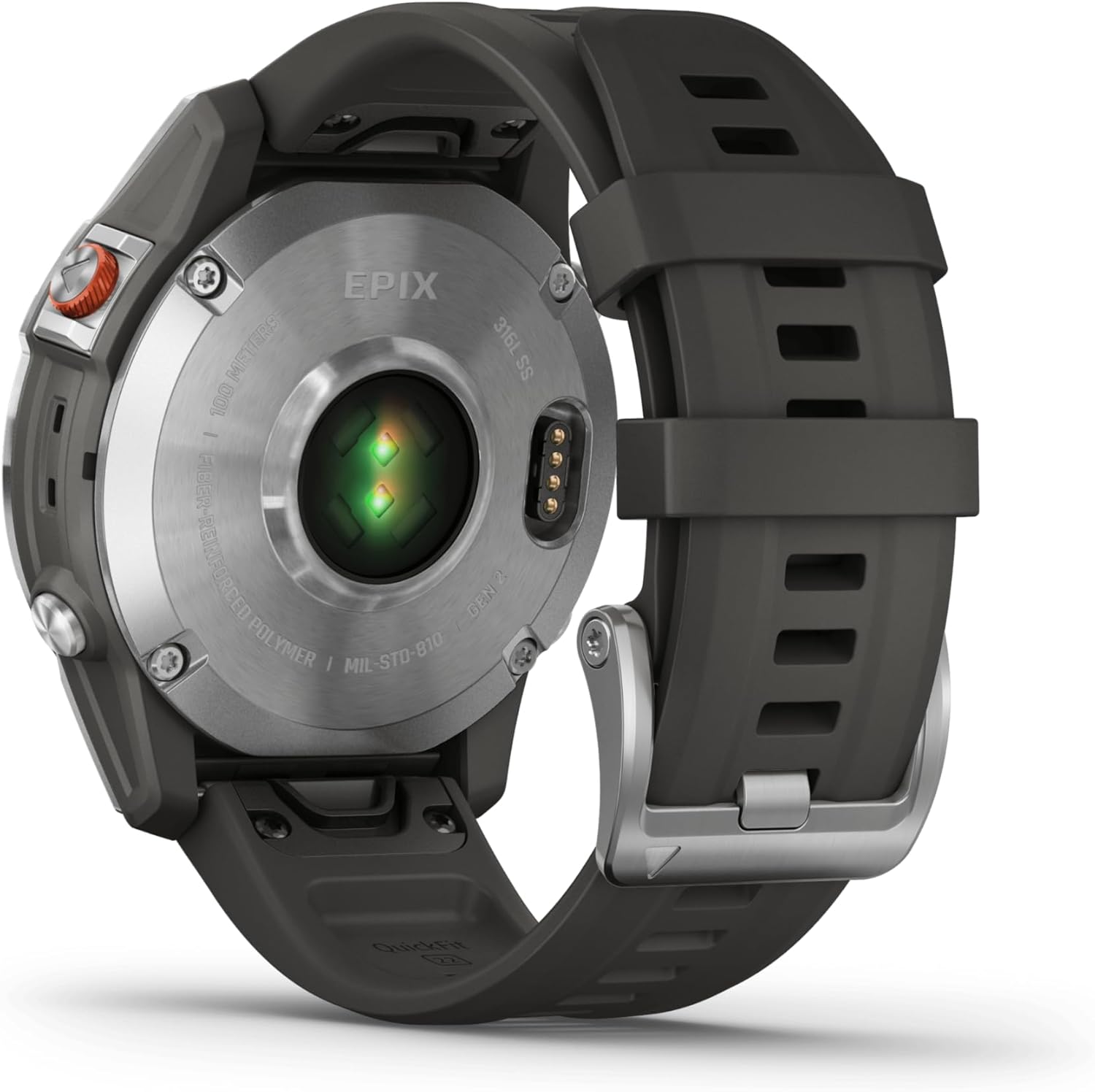 Garmin epix Gen 2  Premium Active smartwatch  Touchscreen AMOLED Display  Adventure Watch with Advanced Features  Slate Steel (Renewed)