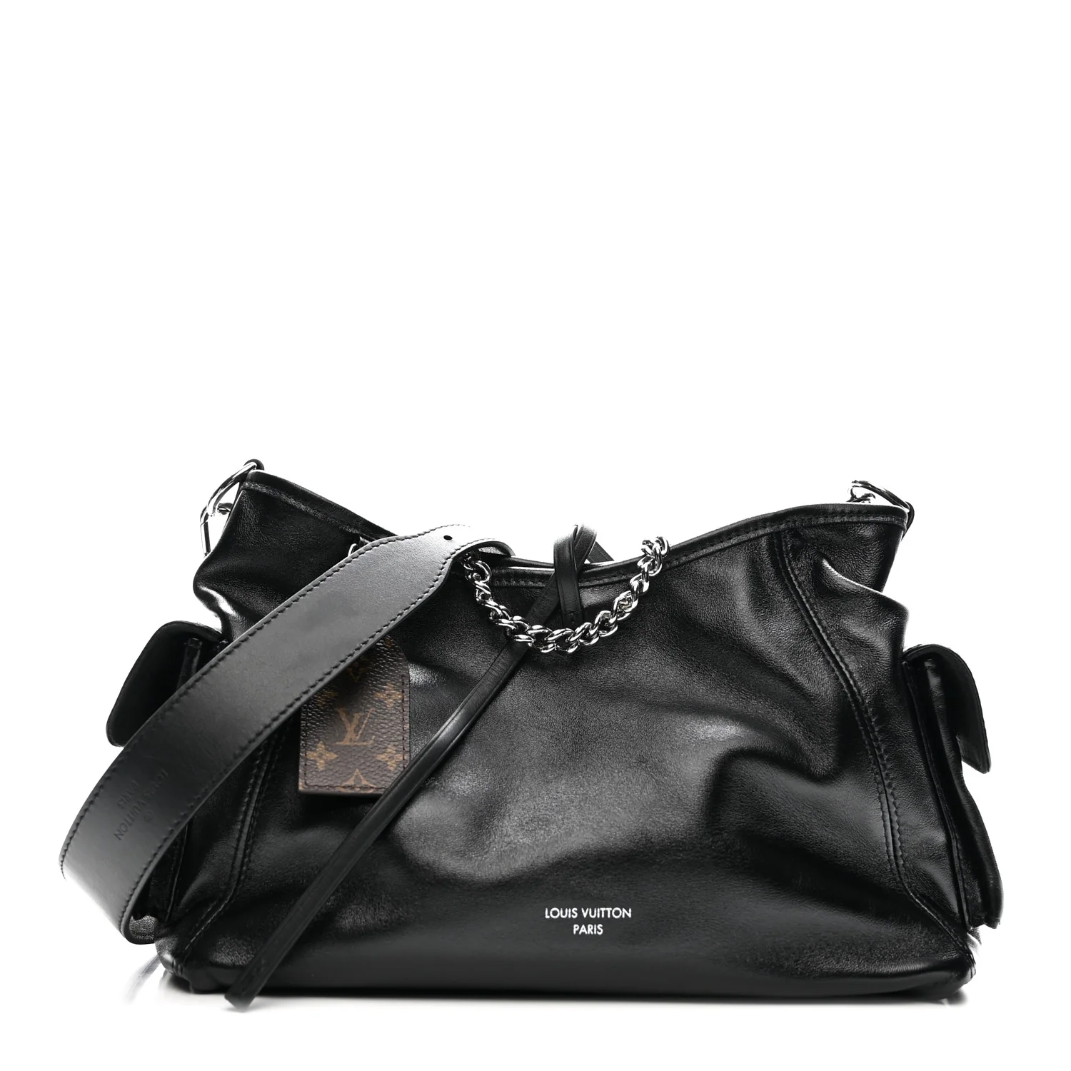 Lambskin CarryAll Cargo Vibe PM Black