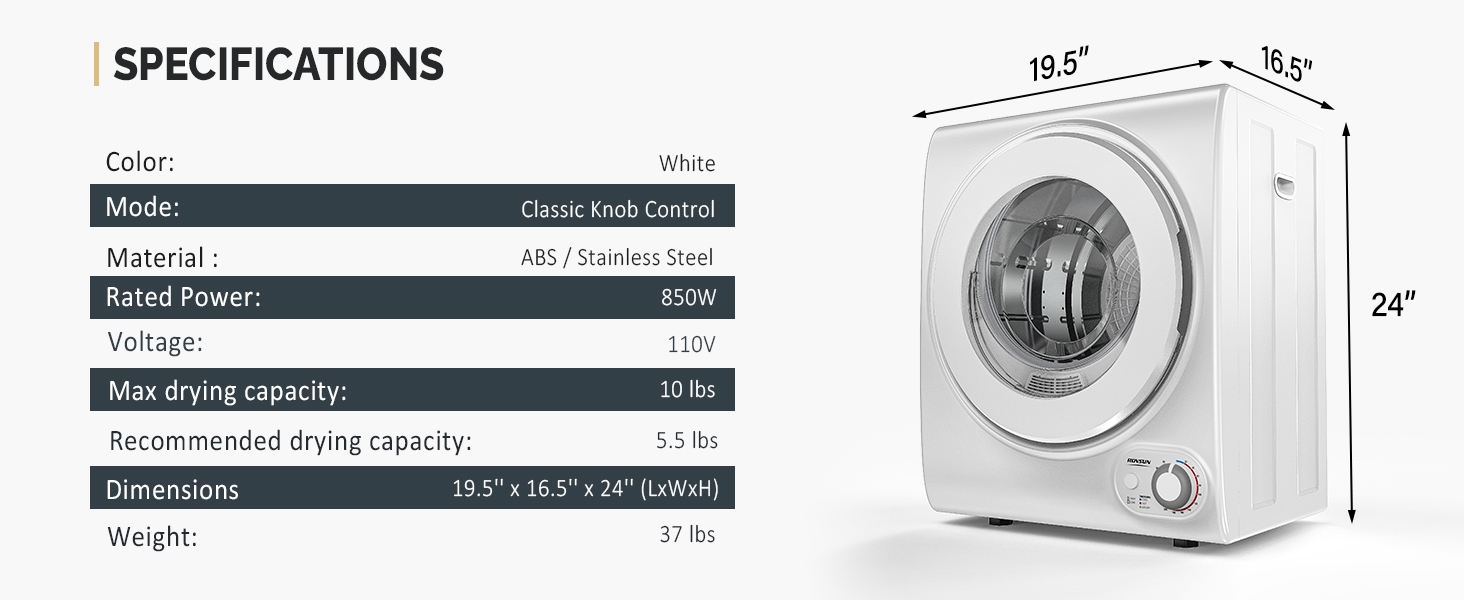 portable dryer