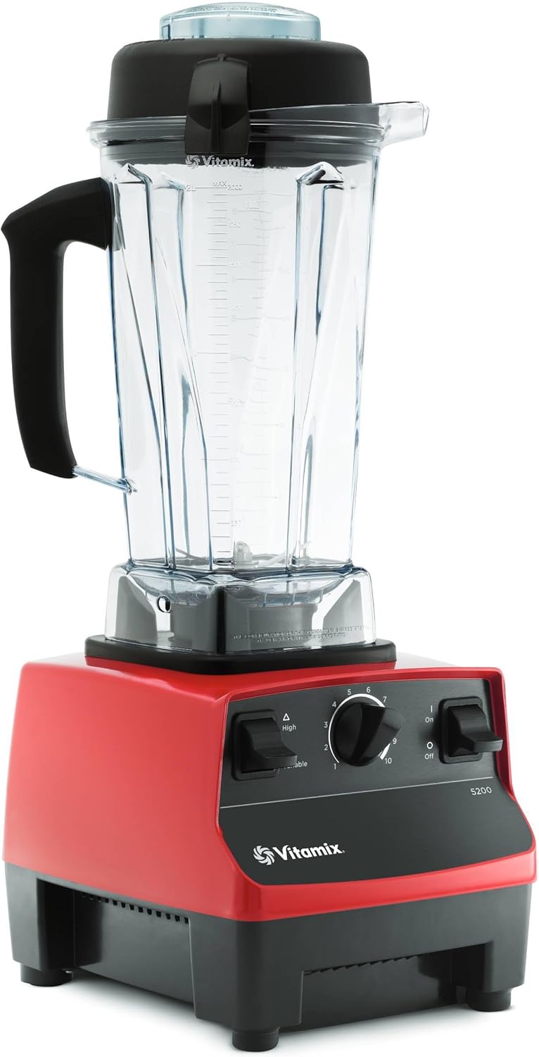 Blender Vitamix 5200, qualité professionnelle, bol de 1,9 L, autonettoyant, noir