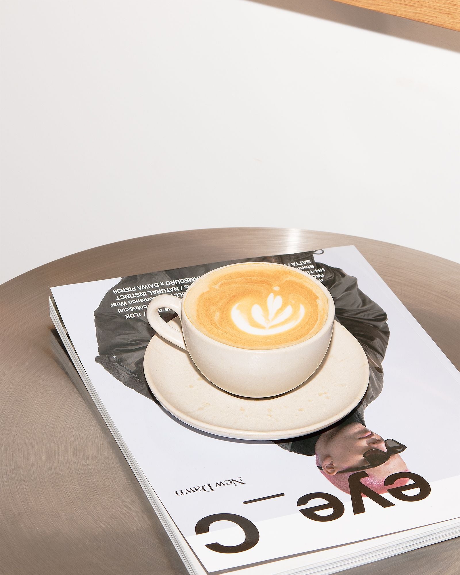 SINTRA - SMALL CAPPUCCINO CUP & SAUCER CLASSIC SAND