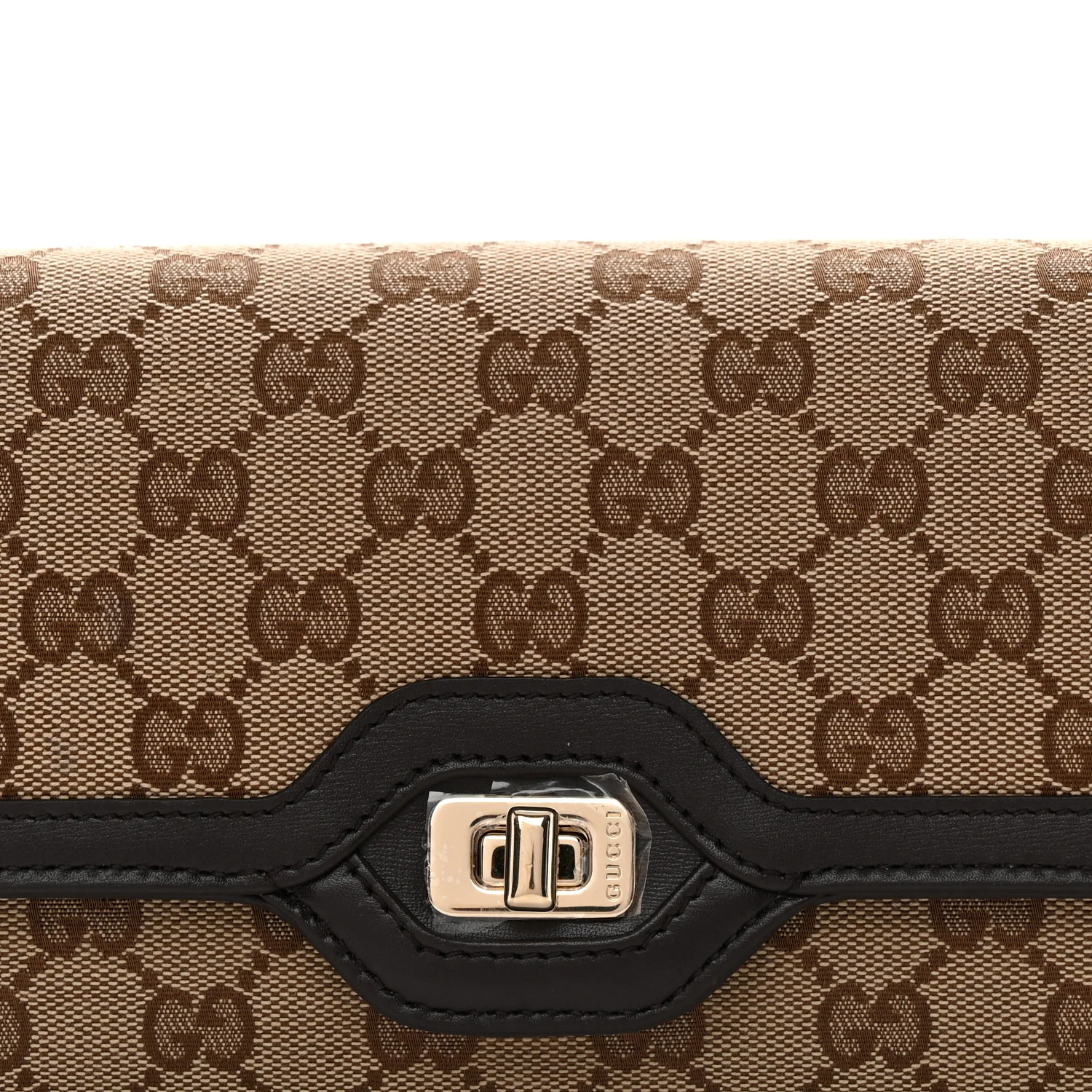 GG Monogram Small Luce Shoulder Bag Beige Ebony