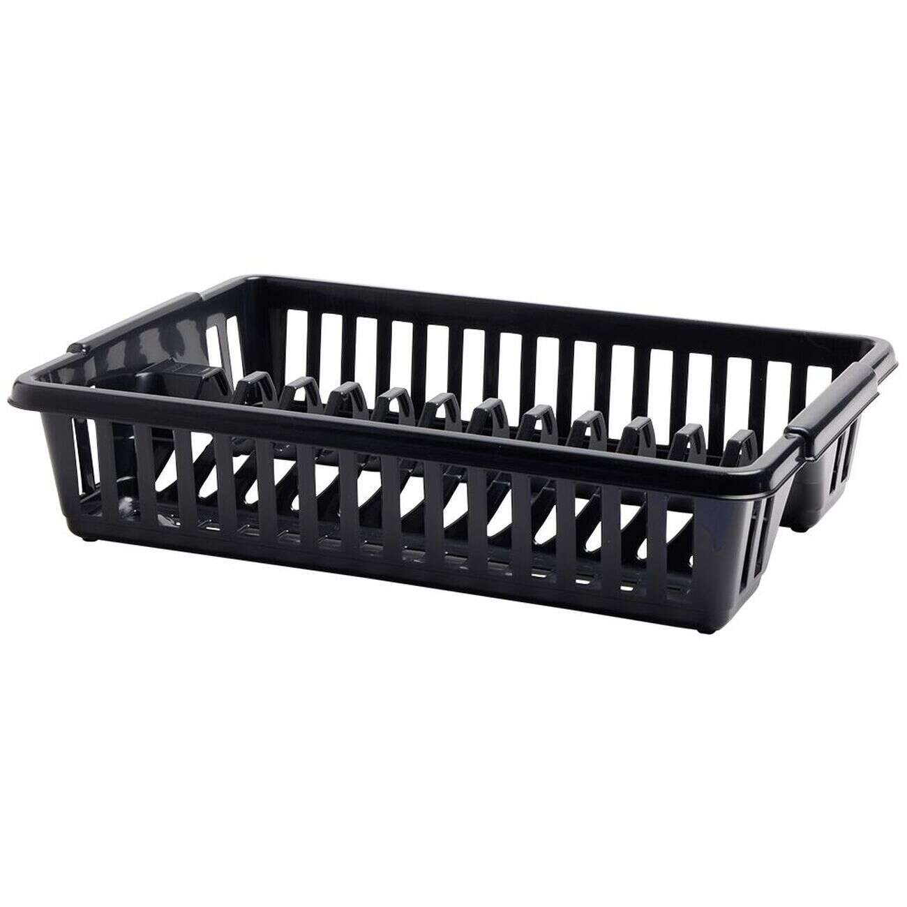 Égouttoir à vaisselle plastique gris