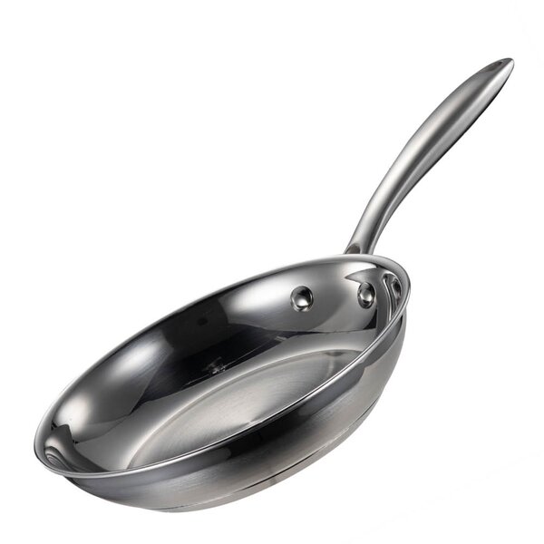 Optimal stekepanne 20 cm rustfritt stål